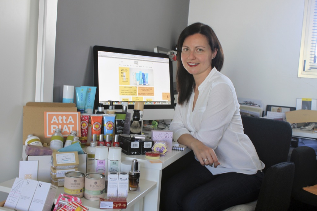 Productos orgánicos de la cosmética nicho