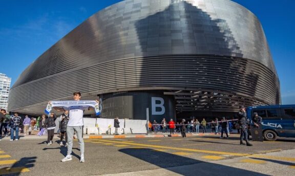 Estadio Santiago Bernabéu, del Real Madrid