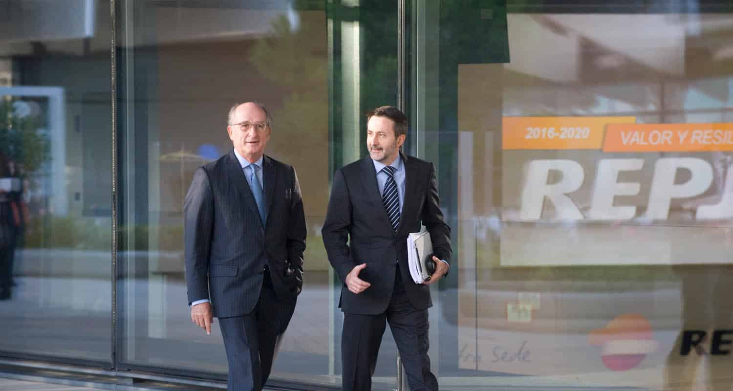 Repsol. Antonio Brufau y Josu Jon Imaz