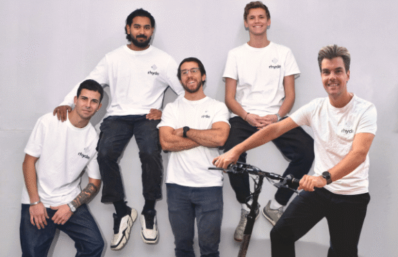 Startups: equipo fundador de Rhyde