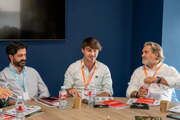 Rubén Colomer, Mateo Rouco y Javier Bergón