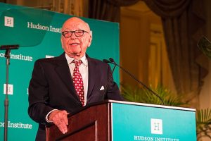 Rupert Murdoch, presidente emérito de News Corp y Fox