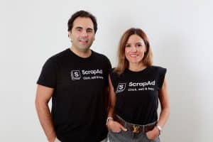 Samuel Ruiz y Sandra Montes, fundadores ScrapAd, marketplace de material reciclado