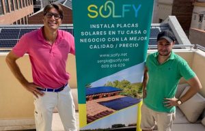 Sergio Balcells y Sergi Sans, cofundadores de Solfy