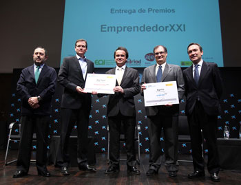Sky Yield y AGNITIO ganan el EmprendedorXXI de Madrid