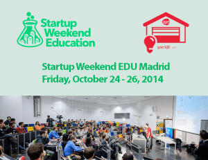 Startup Weekend Education