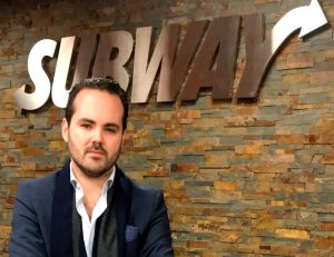 Subway nombra a Alejandro Jiménez agente de Desarrollo de Negocio