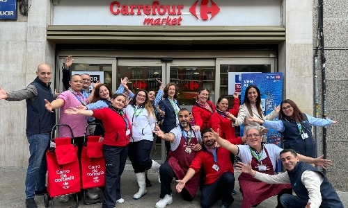 supermercado Carrefour Market Calle Toledo Madrid