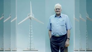 El emprendedor de 92 años que ha diseñado la turbina eólica más eficiente del mundo