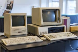 Tecnología obsoleta en el puesto de trabajo