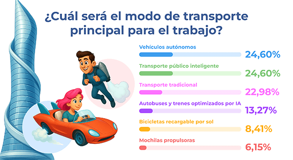 ¿Cómo llegaremos al trabajo?