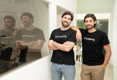 Ramiro Zandrino (izquierda) y Pablo Prieto. fundadores de la startup Ucademy
