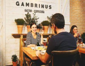 Un Gambrinus Gastro–Cervecería de altos vuelos