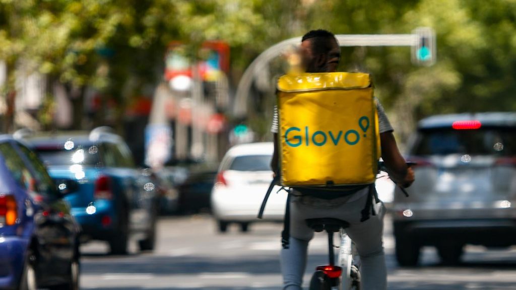 repartidor de Glovo
