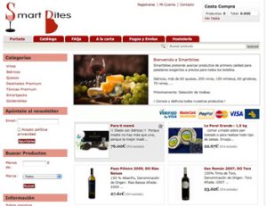 Venta a domicilio de productos gourmet