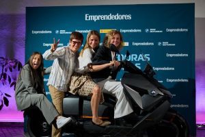 Yaiza Canosa, Isabel Portero, Lupina Iturriaga y Laura González-Estéfani en el evento Emprendedoras Innovadoras